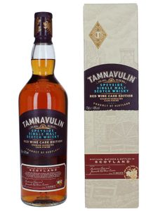 Tamnavulin Red Wine Cask Edition - Spanish Grenache Cask Finish - Single Malt Scotch Whisky