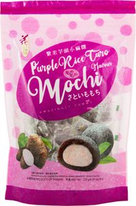 [ 120g ] Love & Love Mochi Taro / Lila Reis Klebreiskuchen mit Taro-Geschmack / Purple Rice Taro Flavour