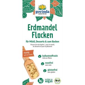 Govinda Erdmandel Flocken -- 250g x 6 - 6er Pack VPE