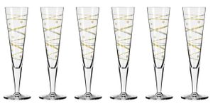 6er Set Ritzenhoff CHAMPUS Jahrgangs Champagnergläser 2021