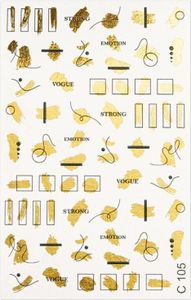 Cupio Nail Art Tattoo C105