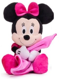 Plüschtier Minnie Maus mit Kuscheldecke Disney Kuscheltier 30 cm