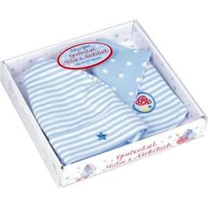 Spiegelburg Geschenkset Mütze + Nickituch BabyGlück, hellblau (one size)