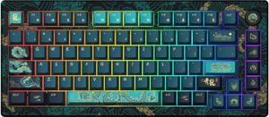 AKKO MOD 007B V3 HE "Year of the Dragon" Gaming Tastatur - Cremegelbe Magnetschalter (ANSI)