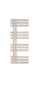 MERT Design Badheizkörper ELEN 400 x 1800 mm, schwarz, rechts-/linksbündig, ohne Heizstab