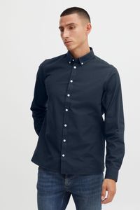 CASUAL FRIDAY Anton oxford shirt Herren Freizeithemd Hemd Button-Down-Kragen Logo Stickerei Hochwertige dünne Baumwoll-Qualität abgerundeter Saum