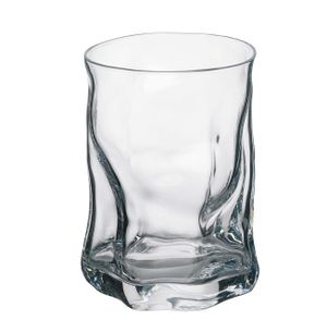 Bormioli Rocco 340420 Sorgente Whiskyglas, 300ml, Glas, transparent, 6 Stück