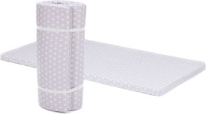 Fillikid Reisebettmatratze Exklusiv 120 x 60 cmDesign:Cube Grey
