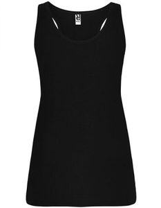 Damen Brenda Tank Top, Single Jersey - Farbe: Black 02 - Größe: XXL