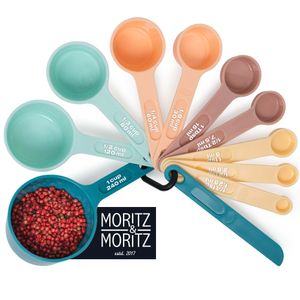 Moritz & Moritz Messlöffel Set 11 teilig bunt