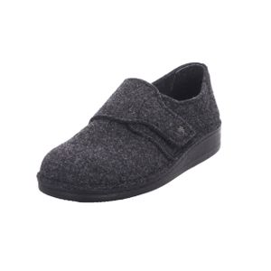 Finn Comfort Filzmoos Herrenhausschuh, Anthrazit, Wollfilz, NEU - Haus - hüttenschuhe Herren Hausschuhe, Grau