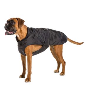 Fashion Dog Hundemantel speziell für Boxer - schwarz - 60 cm