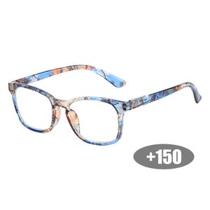 Anti-Müdigkeit mit Blaulichtfilter, +1,5 Dioptrien, Brille Sehhilfe Lesehilfe Brille Integrierte Nasenpads