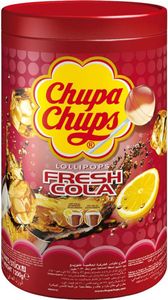 Chupa Chups lízátka s kolou a kolou s citronovou příchutí 1200g