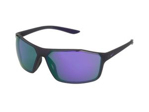 Nike Vision Windstorm Mirrored Matte Gridiron / Violet Charcoal Black/CAT 3 Mirrored