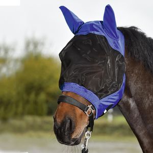 Busse Fliegenmaske FLY BUCKLER royalblau, Busse_17_Groessen:Pony Busse Fliegenmaske FLY BUCKLER royalblau, Busse_17_Groessen:Pony