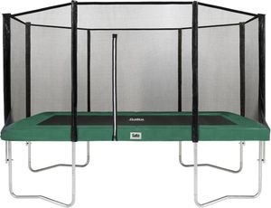 Salta Combo Trampolin - 396x244cm - Rechteckig Grün