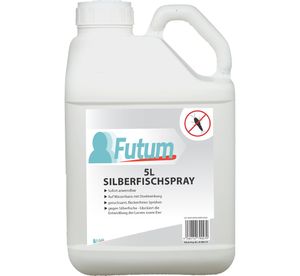 FUTUM 5L Silberfische Spray Mittel gegen Silberfischchen Köder Falle Silberfisch Abwehr