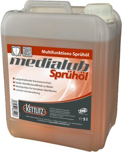 KETTLITZ-Medialub Sprühöl auf Mineralölbasis - 5 Liter Gebinde