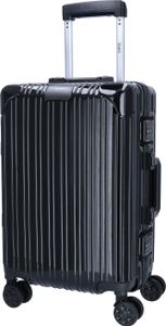 TheTrueC 4-Rad Trolley 56cm Alu-Rahmen London Black : schwarz Farbsortierung: schwarz TheTrueC 4-Rad Trolley 56cm Alu-Rahmen London Black : schwarz Farbsortierung: schwarz