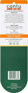 Cantu Hair Accessories Smooth Thick Hair Paddle Brush
