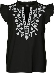 Vero Moda Vacation ärmellose Bluse Schwarz M Frau Schwarz M Vero Moda Vacation ärmellose Bluse Schwarz M Frau Schwarz M