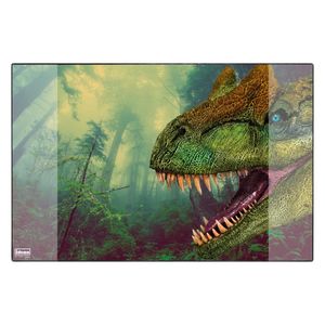 Schreibtischunterlage / Größe: 58,5x38,5cm / "Dinosaurier"