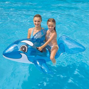Bestway veľký nafukovací modrý delfín 157cm 41037