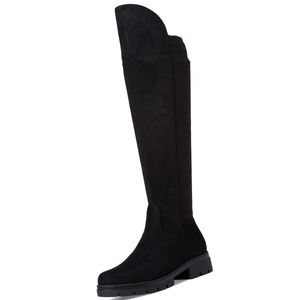 TAMARIS Damen Overknee-Stiefel Schwarz
