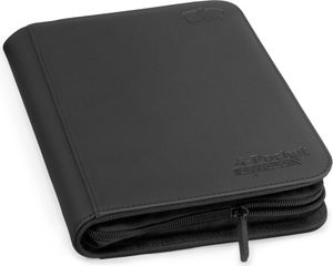 Ultimate Guard Zipfolio 160 - 8-Pocket XenoSkin Schwarz