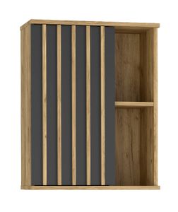 Meblowa1 Szafka wisząca MONTANA 60 1D dąb craft - nowoczesny design do salonu i sypialni