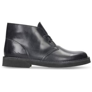 Męskie buty za kostkę Clarks 26155496 Kolor: Czarny Rozmiar: 45