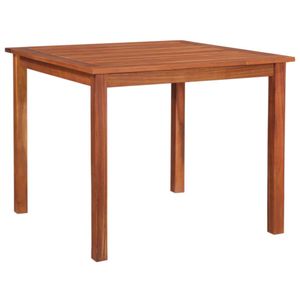 vidaXL Záhradný stôl 85x85x74 cm z masívneho dreva akácie