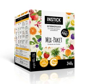 INSTICK Mix-Paket mit 46 Sticks | 46 x 1,5 Liter