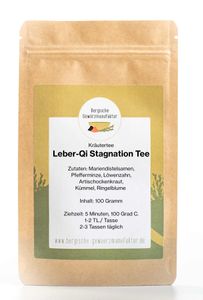 Leber Qi Stagnation Tee. Kräutertee nach TCM und Ayurveda