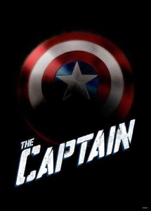 Poster Avengers The Captain 50x70 cm