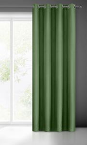 Hotový záves s krúžkami - Adore, zelený 140 x 250 cm