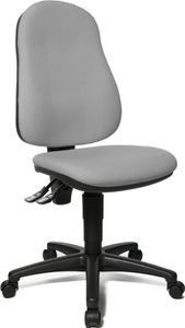 Topstar Bürostuhl Point 60, 8160G23 Stoff grau, Gestell schwarz Topstar Bürostuhl Point 60, 8160G23 Stoff grau, Gestell schwarz