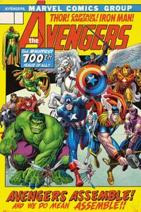 Marvel Poster Avengers 100th