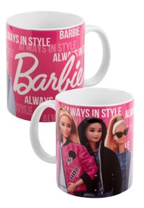 Barbie Tasse - Always in style - Kaffeetasse Becher Kaffeebecher aus Porzellan 320 ml