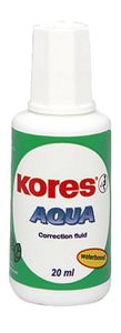 Kores Korrekturflüssigkeit AQUA 20 ml weiß