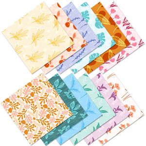 48 listů 12 vzorů scrapbookového papíru, 15cm barevný papírový blok pro řemeslné scrapbooking, jednostranně potištěné řemeslné papíry pro scrapbooking, výrobu přání, dekorace (barva 25)