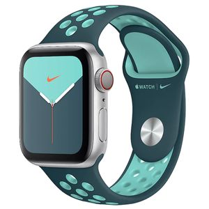 Apple Nike Sport Band Apple Watch 38mm / 40mm / 41mm Midnight Turquoise / Aurora Green
