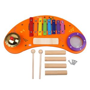 Baby Musikinstrumente Set Luftgitarre Mikrofone Sax Spielzeug Spaß Kinder Rhythm 
