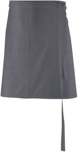 Vorbinder, Schürze, ohne Tasche, B 80 x L 45 cm : graphit : 65% Polyester 35%Baumwolle 220 g/m²