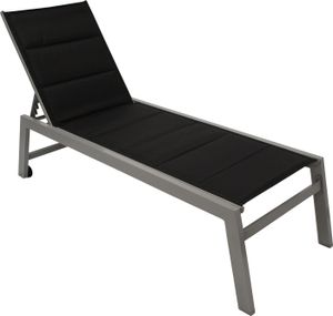 Gartenliege Sonnenliege mit Rollen extra hohe Liegefläche Gartenliege Sonnenliege mit Rollen extra hohe Liegefläche