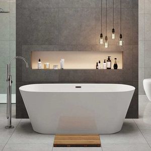 Freistehende Badewanne FINDLAY Anti-Slide 160 cm