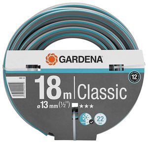 Gardena Classic Schlauch 13mm Durchmesser 18m Länge ohne Systemteile