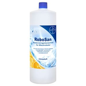 RoboSan Bodenreiniger - Konzentrat mit Citrus-Duft für Wischroboter 1000 ml HERRLAN-Qualität