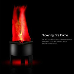 Neu LED Flammenlicht Dynamisch Feuer Effektlicht Hänge Simuliert Flamme Licht